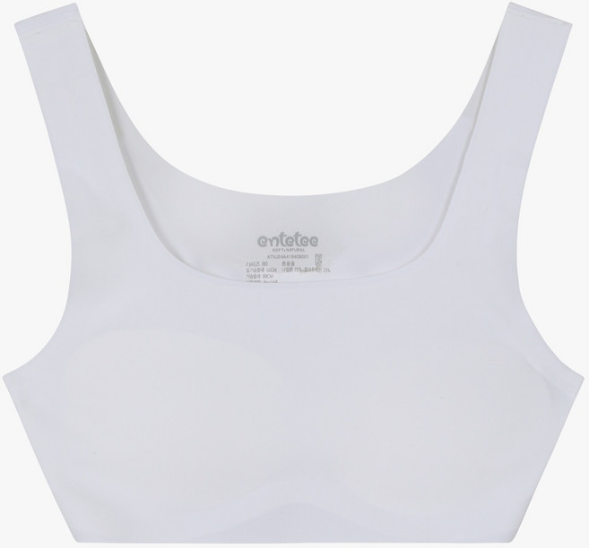 앙떼떼 2001중계점 주니어 여아 브라 1단계 봉제선 없는 조임 없는 심리스브라 브라탑