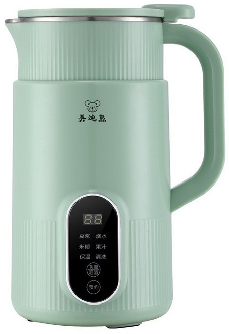 220V110V伏電壓破壁豆漿機 歐規美規小型豆漿機 米湖果汁燒水, 1個