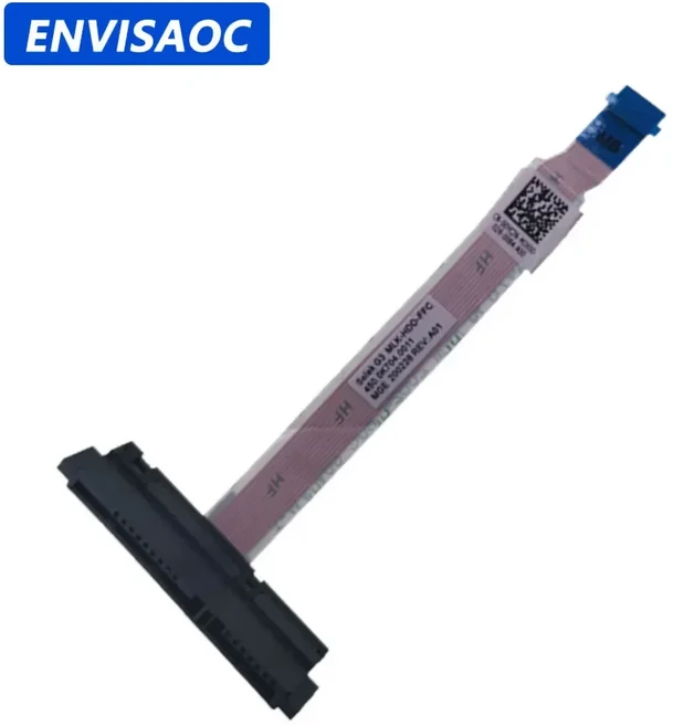 호환 hp 파빌리온 노트북용 HDD 케이블 SATA 하드 드라이브 SSD 커넥터 플렉스 4 15-CX ZBook 15v G5 ZHAN 99 G1 TPN-C133 TPN-C134, [01] SATA III Cable, 1개