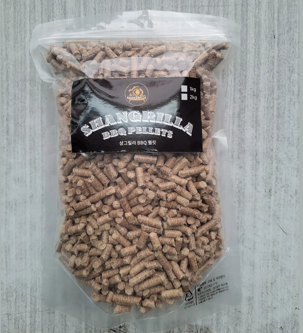 샹그릴라 바비큐 자작나무 훈연펠릿 훈연칩 훈연톱밥 훈연청크 스모크우드, 1kg, 1개, 자작나무1kg