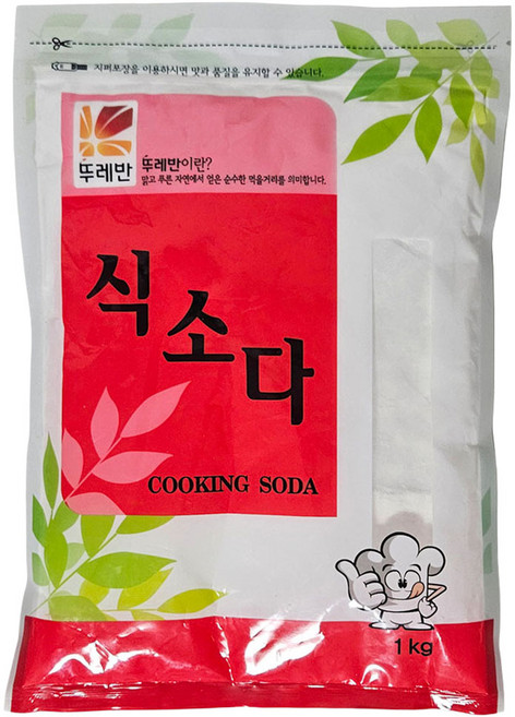 뚜레반 식소다 1kg 식용 베이킹소다, 1개