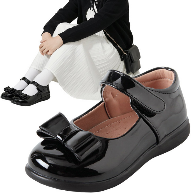 스토리원 여아용 애나멜 메리제인 콩쿨 구두 W-KIDSH020