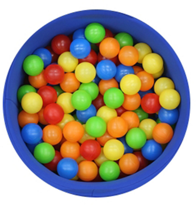 베베아인 아기 볼풀공 5.8cm 국산 KC, 레인보우(오색) 200개