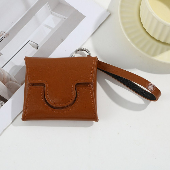 EXISTLAND 미니 지갑 파우치 가죽 카드지갑 가방 키링