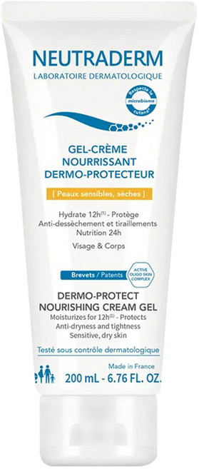 Neutraderm 더모-프로텍트 너리싱 크림 젤 200ML, 1개