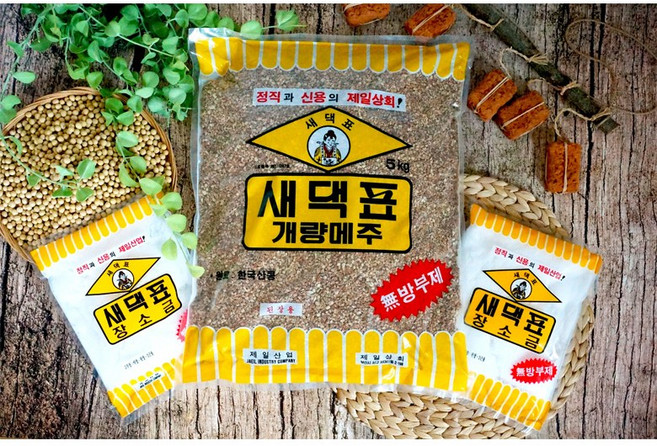 새댁표 개량메주 된장만들기 세트, 5kg세트, 1개, 5kg