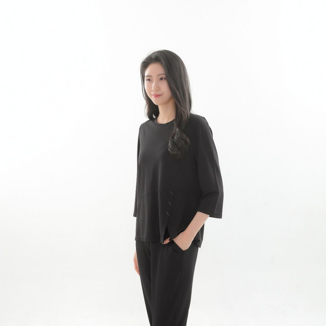 (인견총각) 국산 인견 여성 시원한 티셔츠 1p