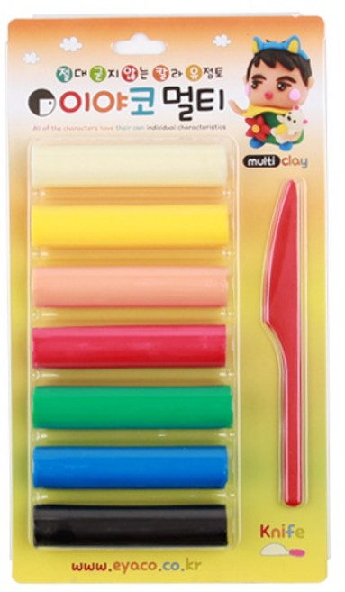 이야코 멀티 칼라유토 7색, 1개