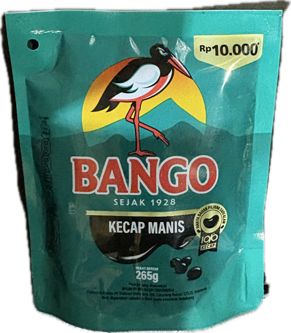 방오 케찹마니스 700g 케켑 BANGO KECAP MANIS INDONESIA, 24개, 265g