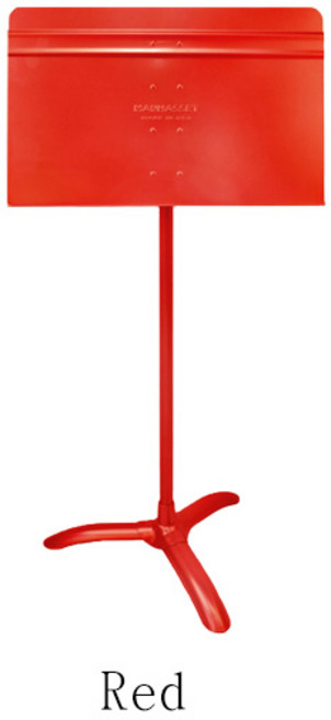 맨하셋 만하셋 심포니 컬러 보면대 악보대, 레드, 1개