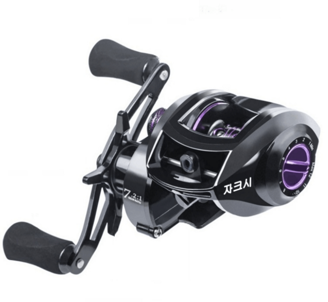 자크시 베이트릴 바다 민물 낚시릴 7.2:1 AF2000, 우핸들