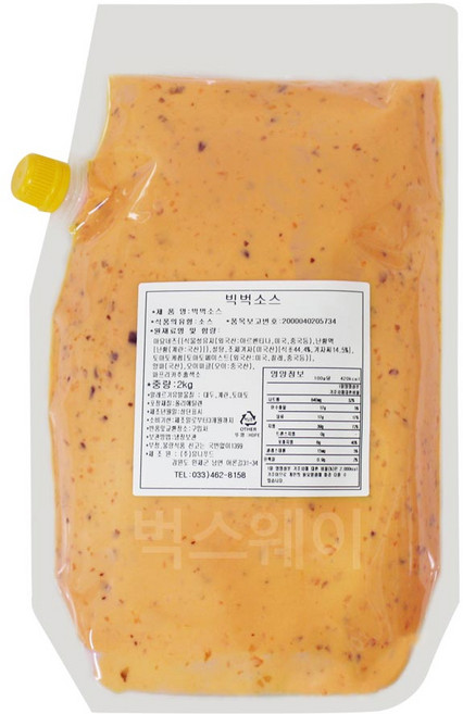 벅스웨이 빅벅소스 2kg, 1개