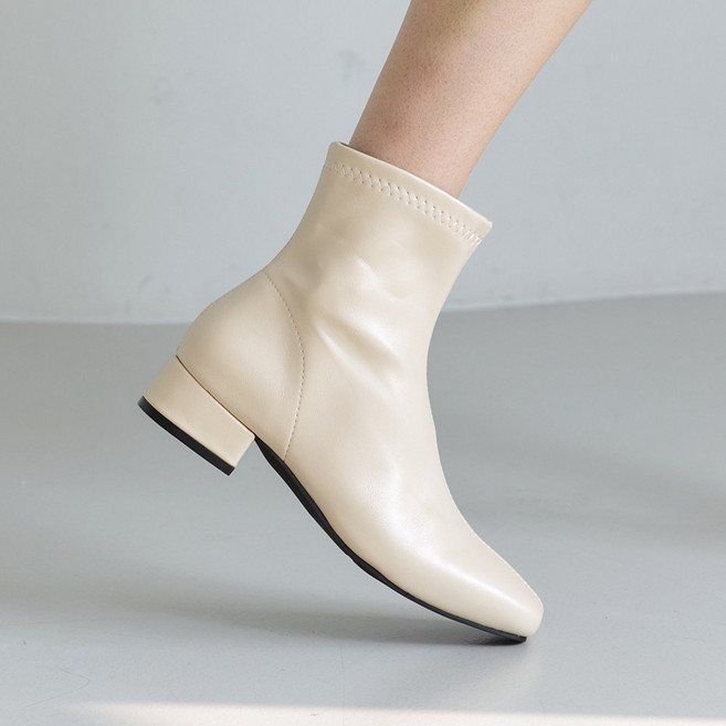 슈리오 여성 삭스핏 데일리 베이직 앵클부츠 (3cm/5cm)