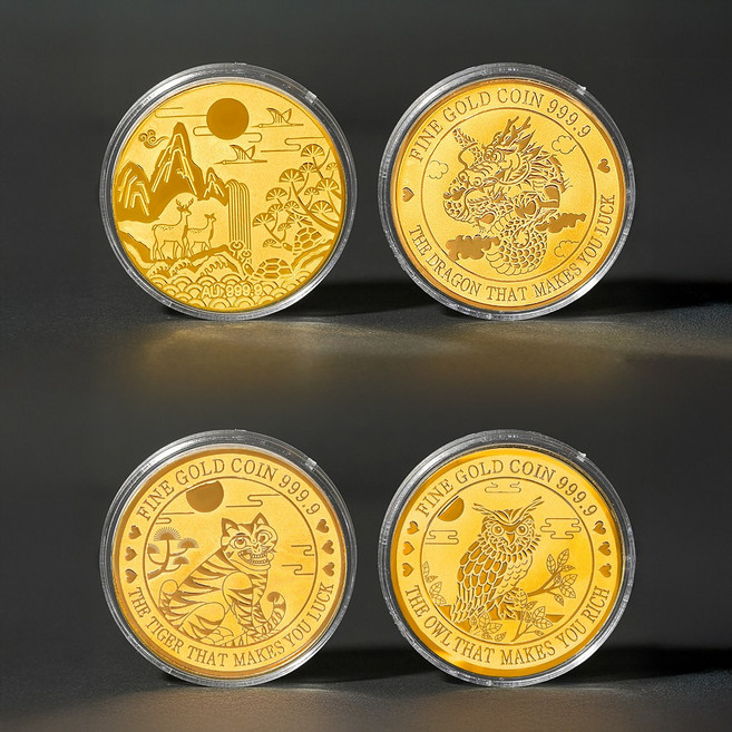 [골드앤금거래소] 순금 24K 코인 0.2g (4종 택1)