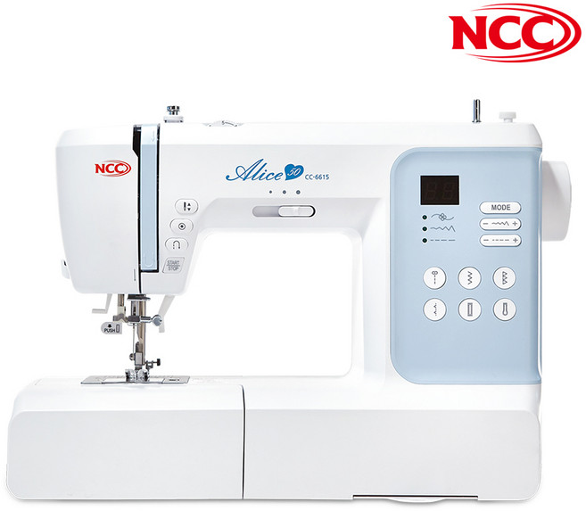 NCC 앨리스50 CC-6615 가정용 디지털 미싱, 혼합색상, 옵션01. 앨리스50+특별선물