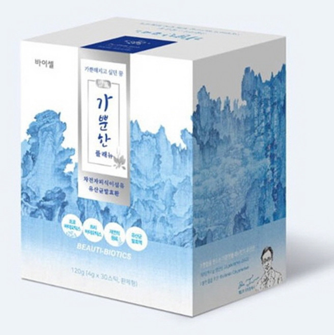 바이셀 가뿐한플래뉴 차전자피 양배추발효 프리바이오틱스 스틱 30p, 2박스