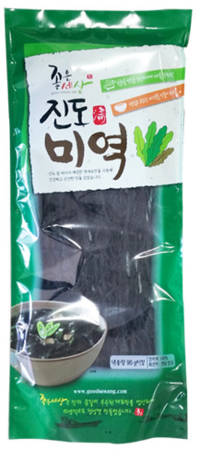 진도미역 [국내산-90g이상], 1개, 상세 설명 참조