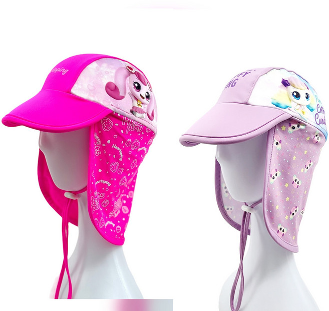 정품 티니핑 수영모자 플랩캡 새콤달콤 티니핑모자 캐치티니핑 포실핑 하츄핑 새콤달콤티니핑 유아수영모자 키즈수영모자 여아수영모자 포실핑모자 민트색처럼