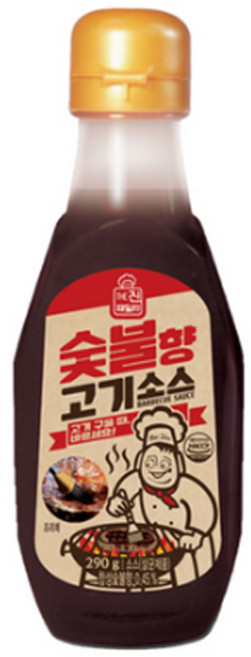 진미 숯불향 고기소스 290g 2개
