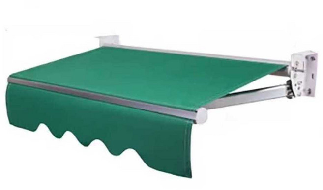 접이식 어닝 자동 어닝 발코니 처마 상가 햇빛 가림막, 1개, 4x2m