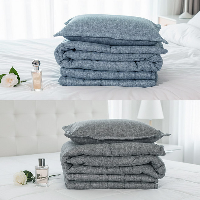 씨엠베드 1인용 이불 풀세트 차렵이불+카페트+베개커버+베개솜(4종풀세트) 국내생산