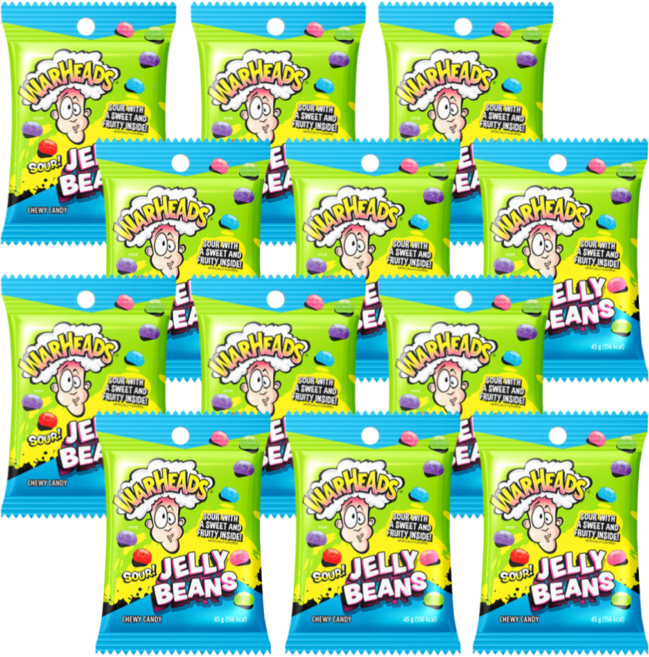 워헤즈 젤리빈, 12개, 45g
