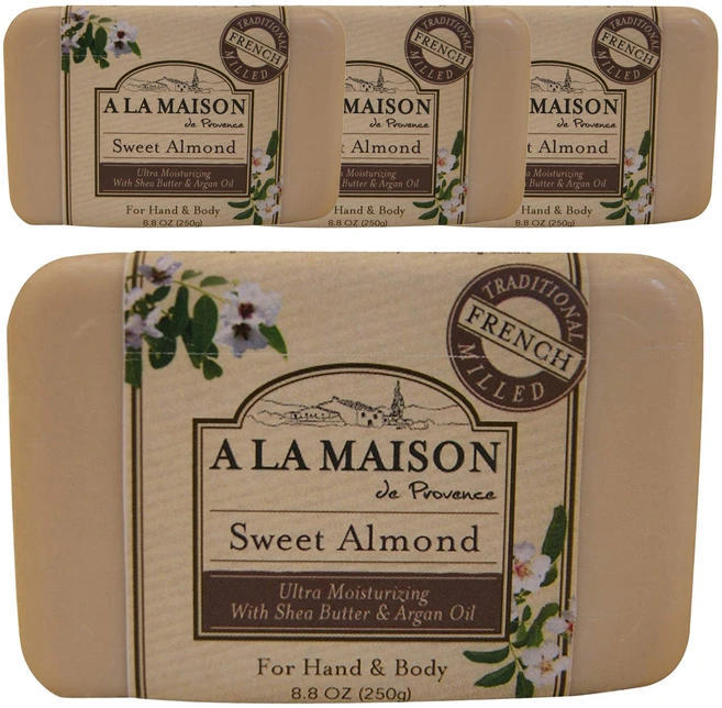 알라메종 핸드 & 바디 비누, 250g, 4개 - 쿠팡