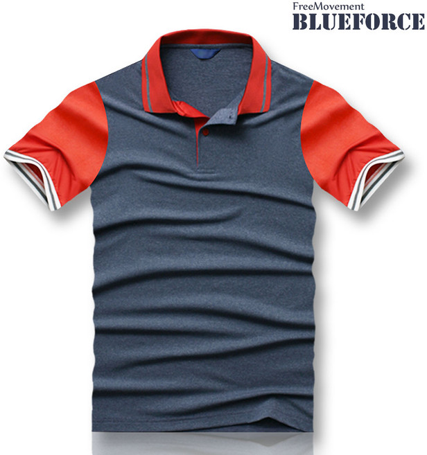 블루포스 트레픈 반팔카라티 남자 티셔츠 남성 반팔 단체티 커플티 여름 기능성 골프티 [국내생산]
