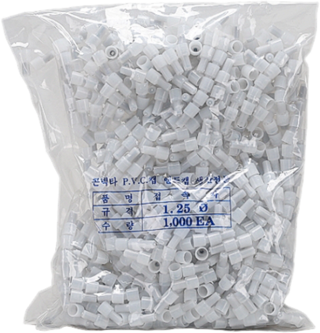 접속자 1.25SQ 1000개입 1봉 모든규격 전선 연결 와이어 커넥터 콘넥타 앤드콘넥타, 1개