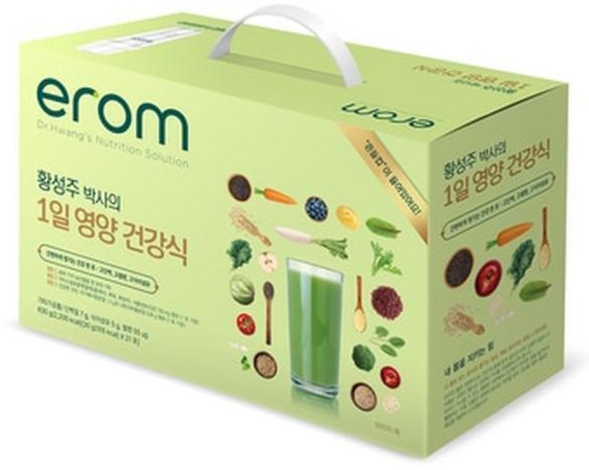 이롬 1일 영양건강식 30g x 21 간편한 균형있는 영양섭취 보충 선물 단백질 식이섬유, 1개