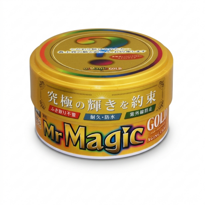 Prostaff Mr.Magic GOLD 黃金級魔術棕櫚蠟 究極輝映 巴西棕櫚精華, 1個, 100ml