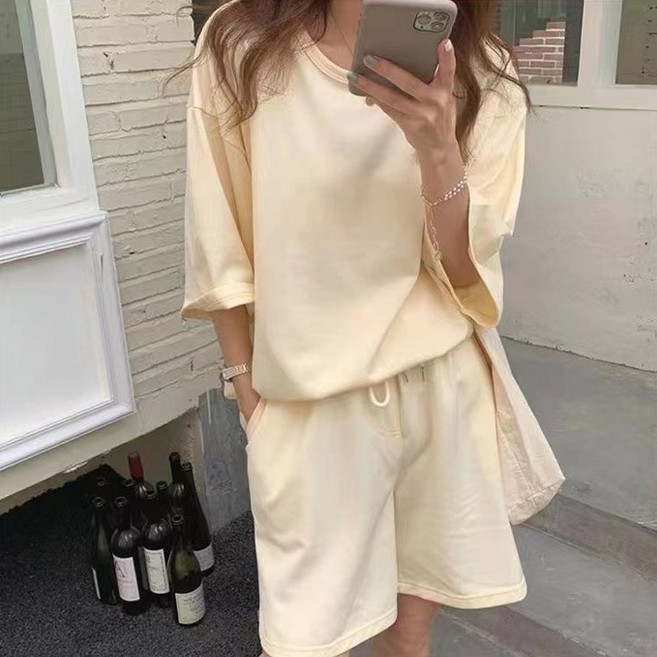 드마엘 여성 마로 루즈핏 트레이닝복세트(4color)+델로나