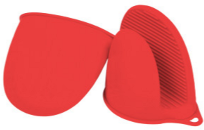 국산 실리팟 실리콘 주방 오븐 장갑 양손 세트, Premium red (프리미엄레드), 2세트