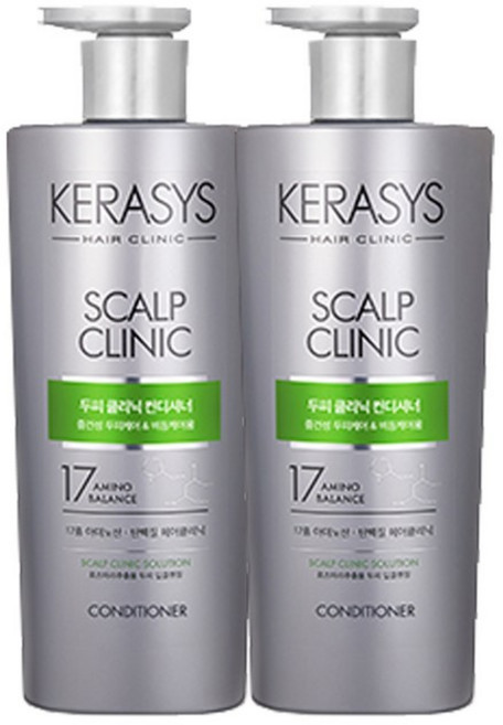 케라시스 헤어클리닉 두피 컨디셔너 600ml x2개, 2개