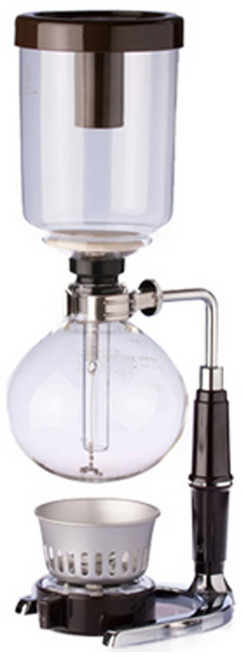 하리오 사이폰 실버 (TCA-2) 커피 메이커 추출기, 1개