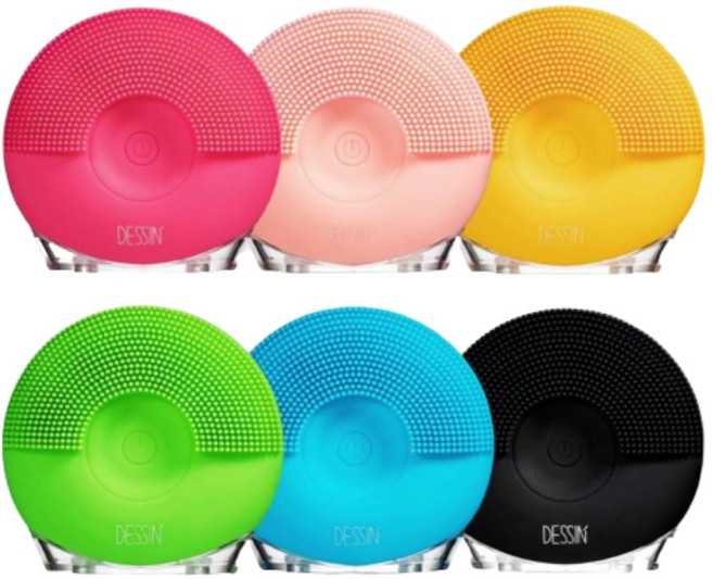 찐노마진몰 실리콘 진동 클렌저 세안기 모공 클렌징, 핑크