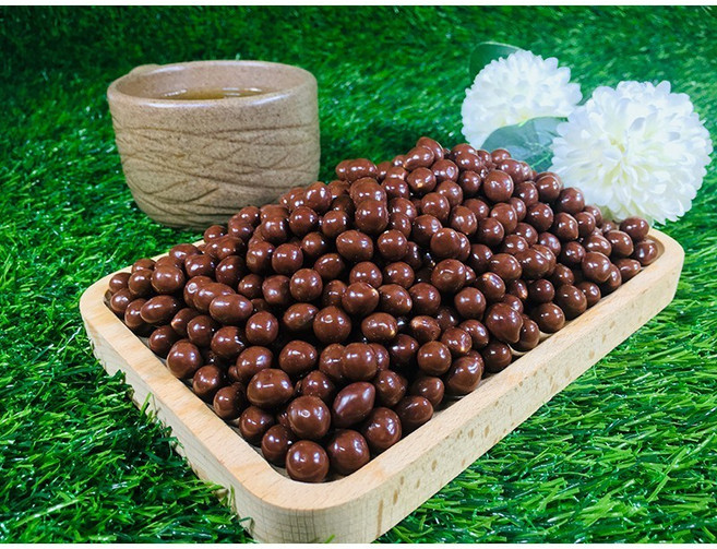 紅蜻蜓 巧克力米果 米豆巧克力, 1個, 珠果巧克力(600g)