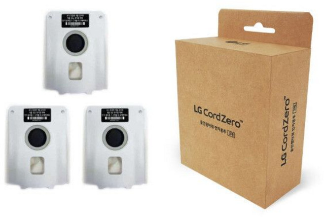 LG정품 MEZ68911474 사용 코드제로 올인원타워 먼지봉투 3개입 대용량 428965