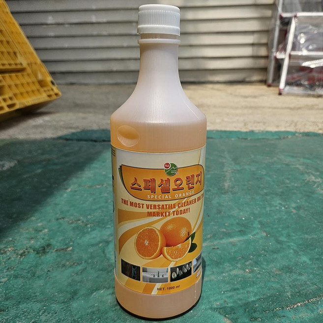 피비원 욕실청소세제 기름때 찌든때 물때 제거 오렌지향 다목적 스프레이 클리너 스페셜 오렌지, 2개, 1L