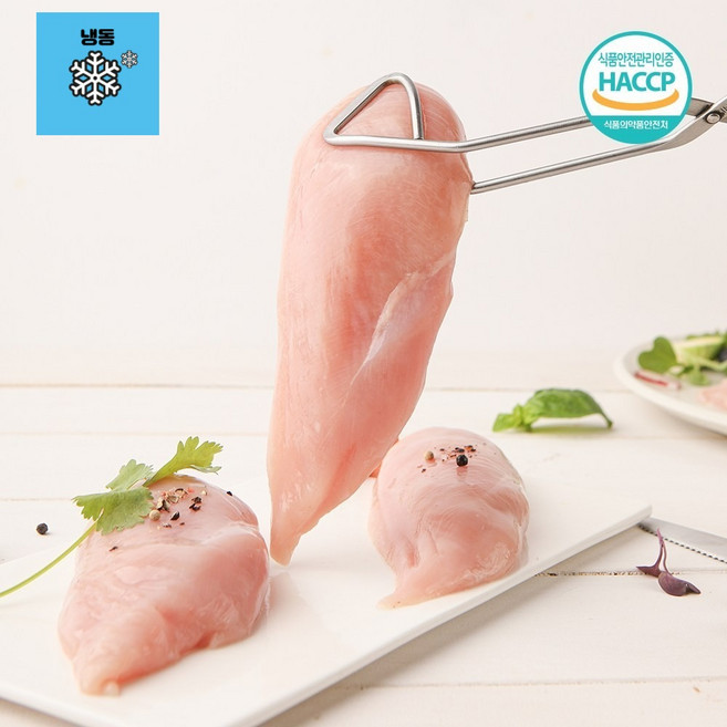 더바른닭 국내산 냉동 촉촉 닭가슴살, 7개, 2kg
