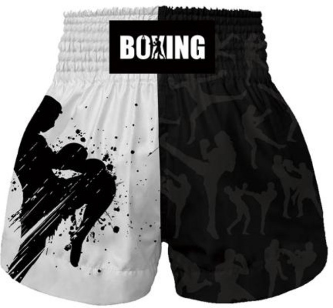 무에타이 트렁크 Pantalones cortos de boxeo 파라 홈브레스 mujeres