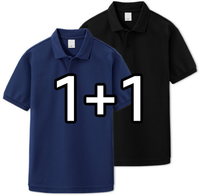 엠엔씨 [MNC] 1+1 남녀공용 베이직PK 카라반팔티 (MDBT135TS)