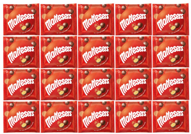 몰티져스 마스 초코볼, 14g, 20개