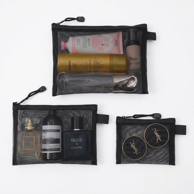 득공드 다용도 매쉬 파우치 세트