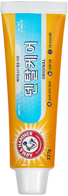 암앤해머 덴탈케어 오리지널 베이킹소다 치약, 127g, 3개 - 쿠팡