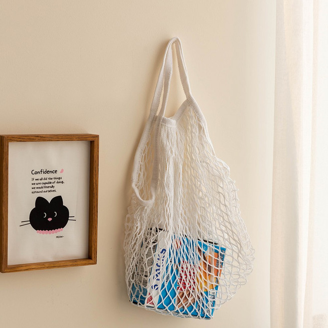 천가게 네트백 메쉬 그물가방 선물용 손가방 미니 니트백