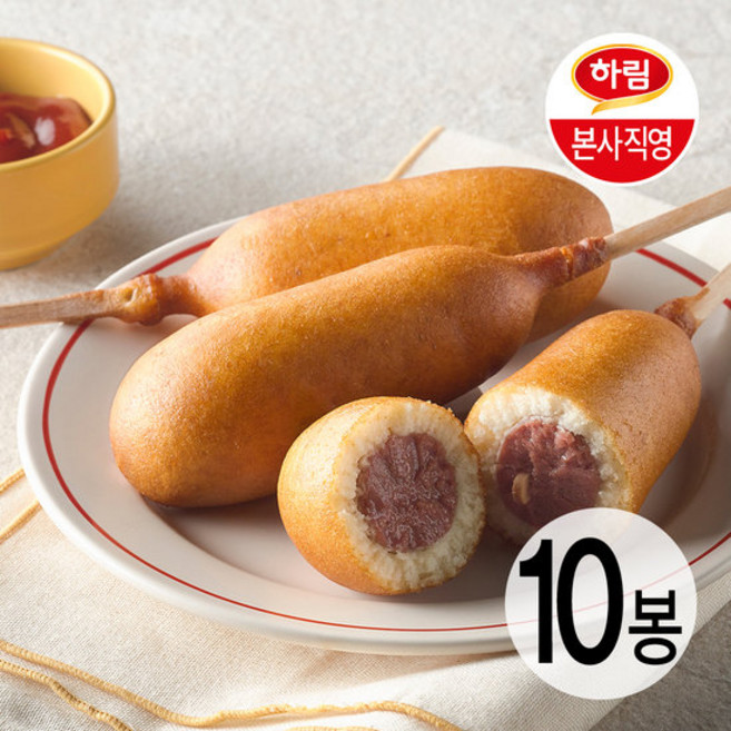 하림 웰핫도그스위트 70g 10봉 (개별포장), 10개