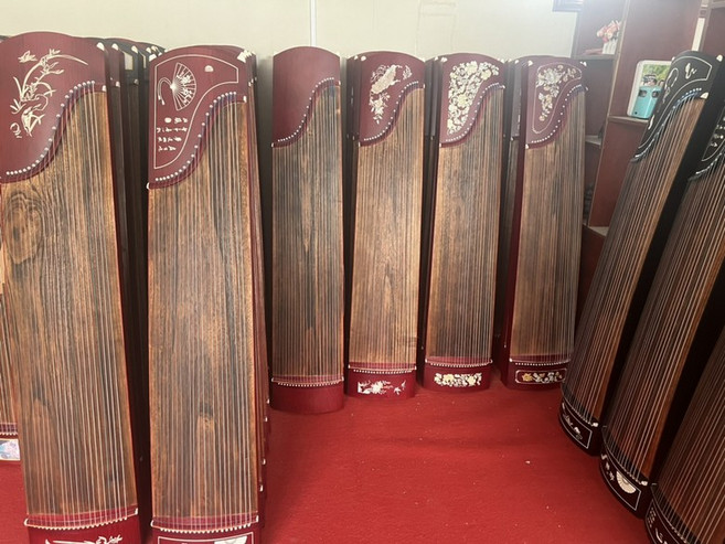 전통악기 교육 미니가야금 배우기 오동나무 국악 패키지, 1개, 163cm 약간 결함 무작위 패턴