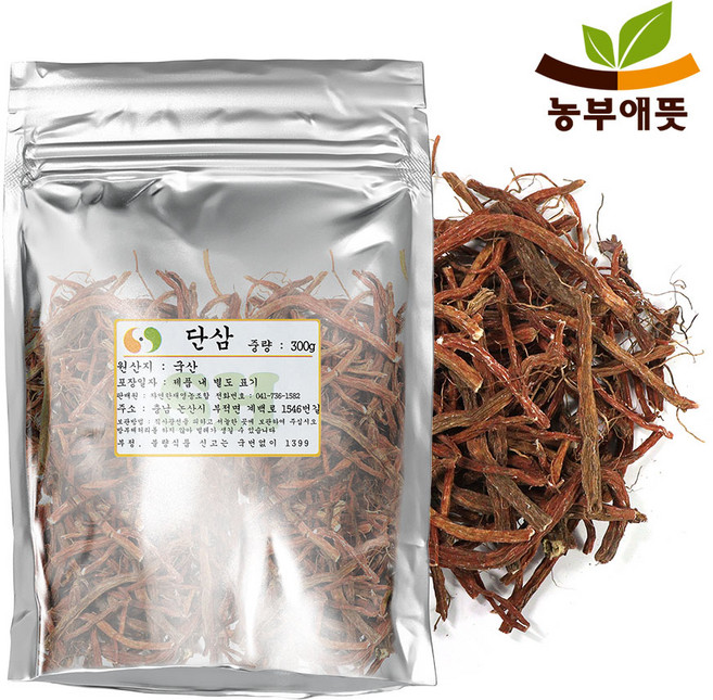 농부애뜻 단삼 300g 국산, 1개