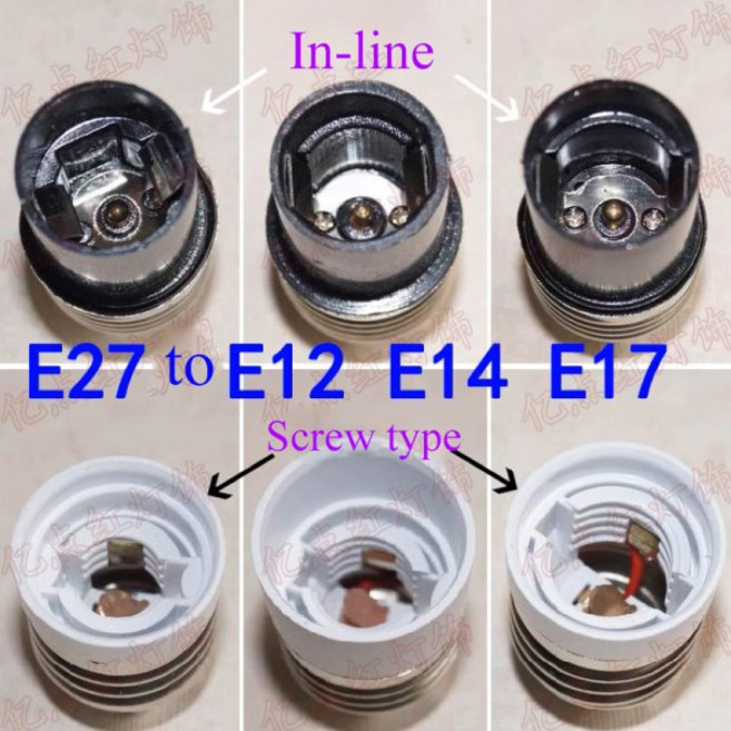 LED 램프 홀더 변환기 전구 소켓 E27 어댑터 연장기 to MR16, 03 Model 20, 01, 01 1 Piece